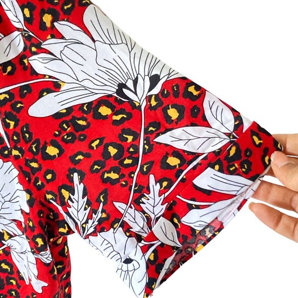 BNWT Matalan Women's Animal Print & Floral Lightweight Summer Blouse UK Size 14 - Picture 9 of 12